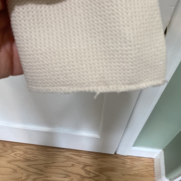 Zara blazer jacket in waffle-texture stretch knit large - Picture 6 of 8